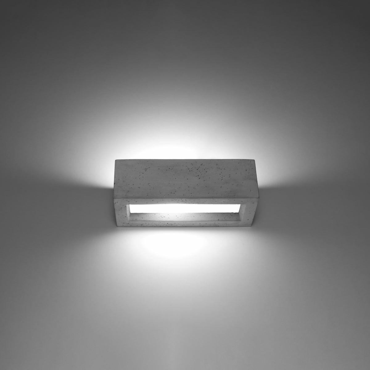 Lámpara de pared VEGA 30 hormigón - Sollux