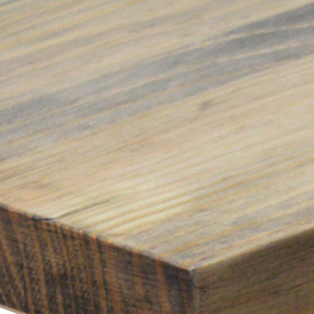 Consola Recibidor iCub Big Wood 120x30x80cm Negro en madera maciza de pino acabado vintage estilo industrial Box Furniture