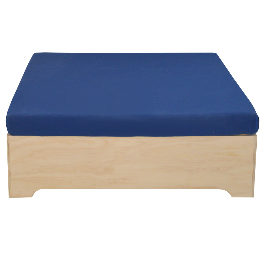 Pouf Box con Cojín 80x100 39cm alto estilo Industrial apto exteriores - Box Furniture
