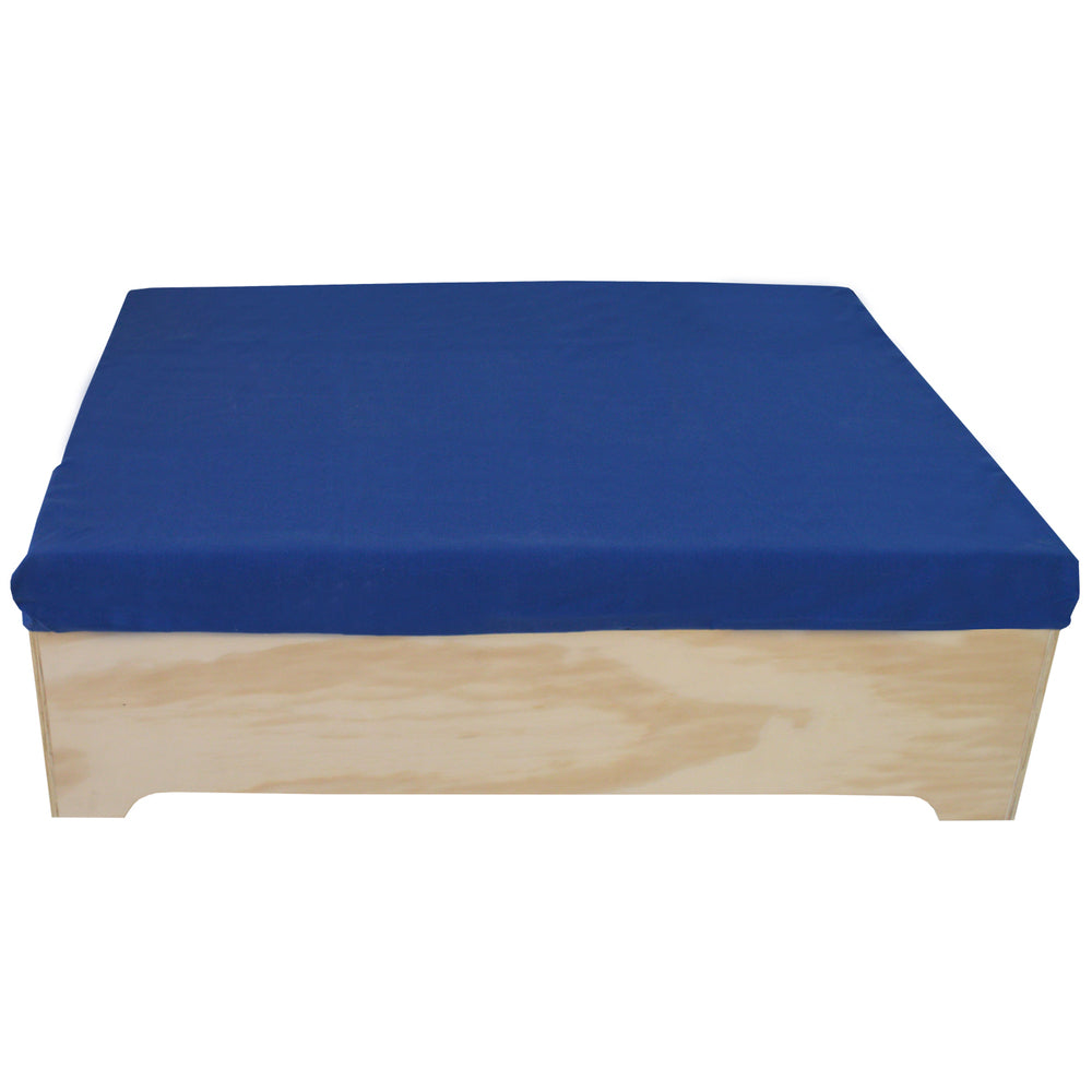 Pouf Box con Cojín 80x120 39cm alto estilo industrial apto exteriores - Box Furniture