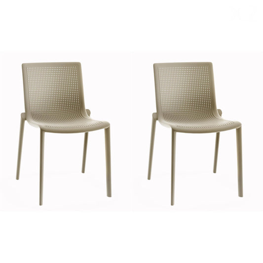 Resol beekat set 2 silla interior, exterior arena