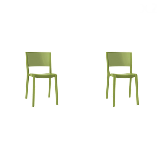 Resol spot set 2 silla interior, exterior verde oliva