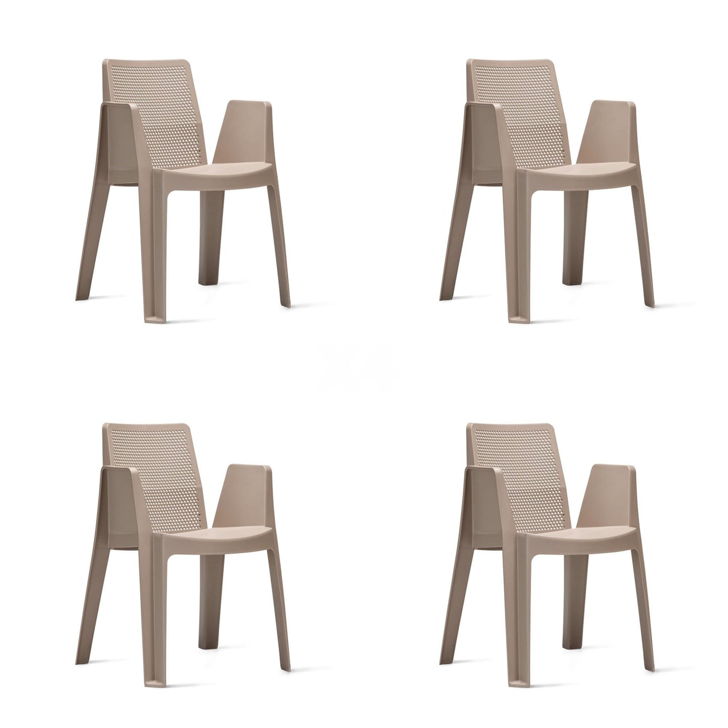 Garbar play set 4 silla con brazos exterior arena