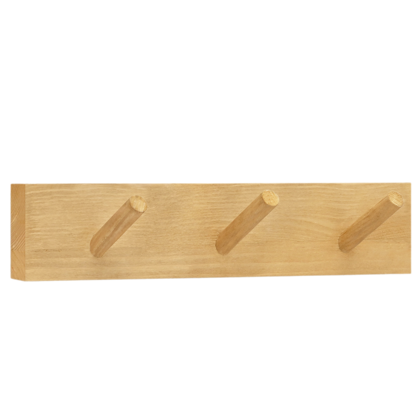 Colgador de pared de madera maciza en tono olivo de 26x5cm - DECOWOOD