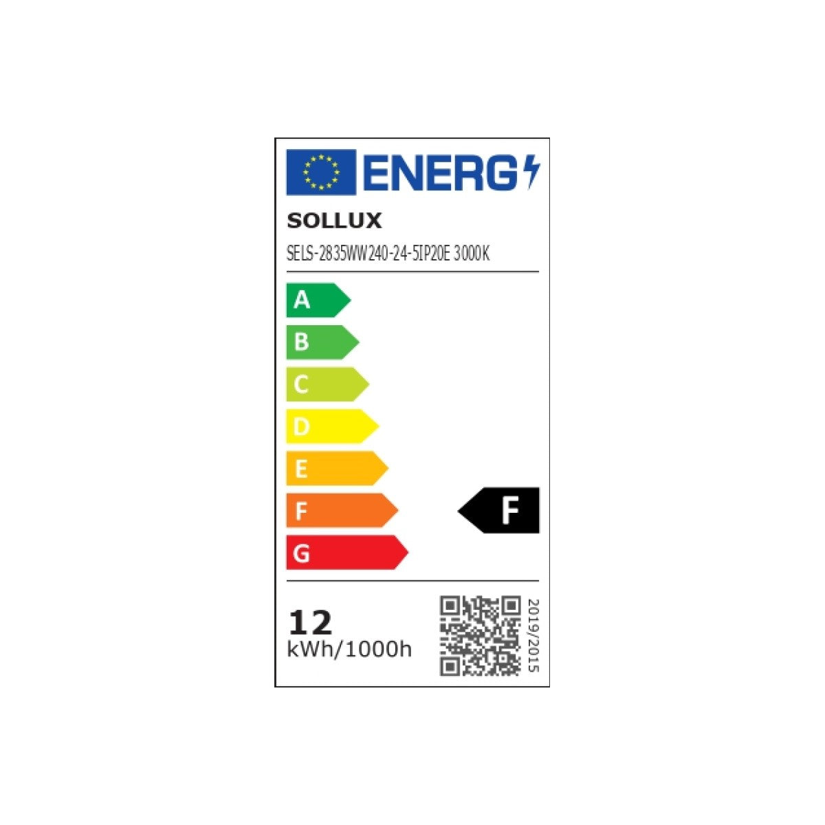 Lámpara colgante STRANG 120 LED 3000K - Sollux