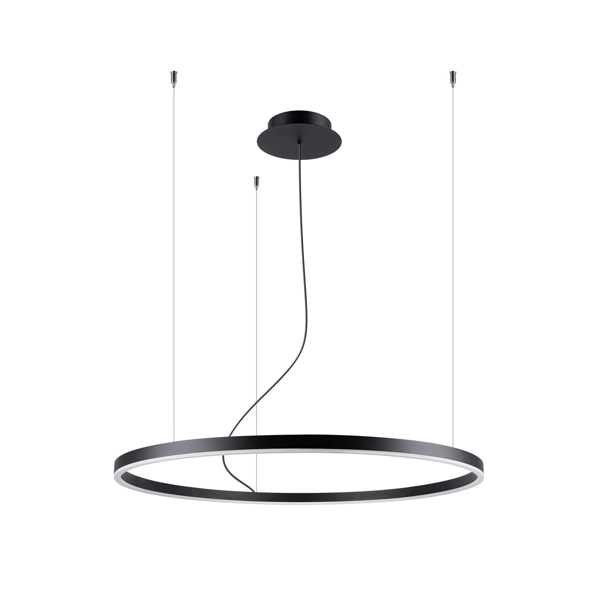 Araña ODA 80 negro LED 3000K - Sollux