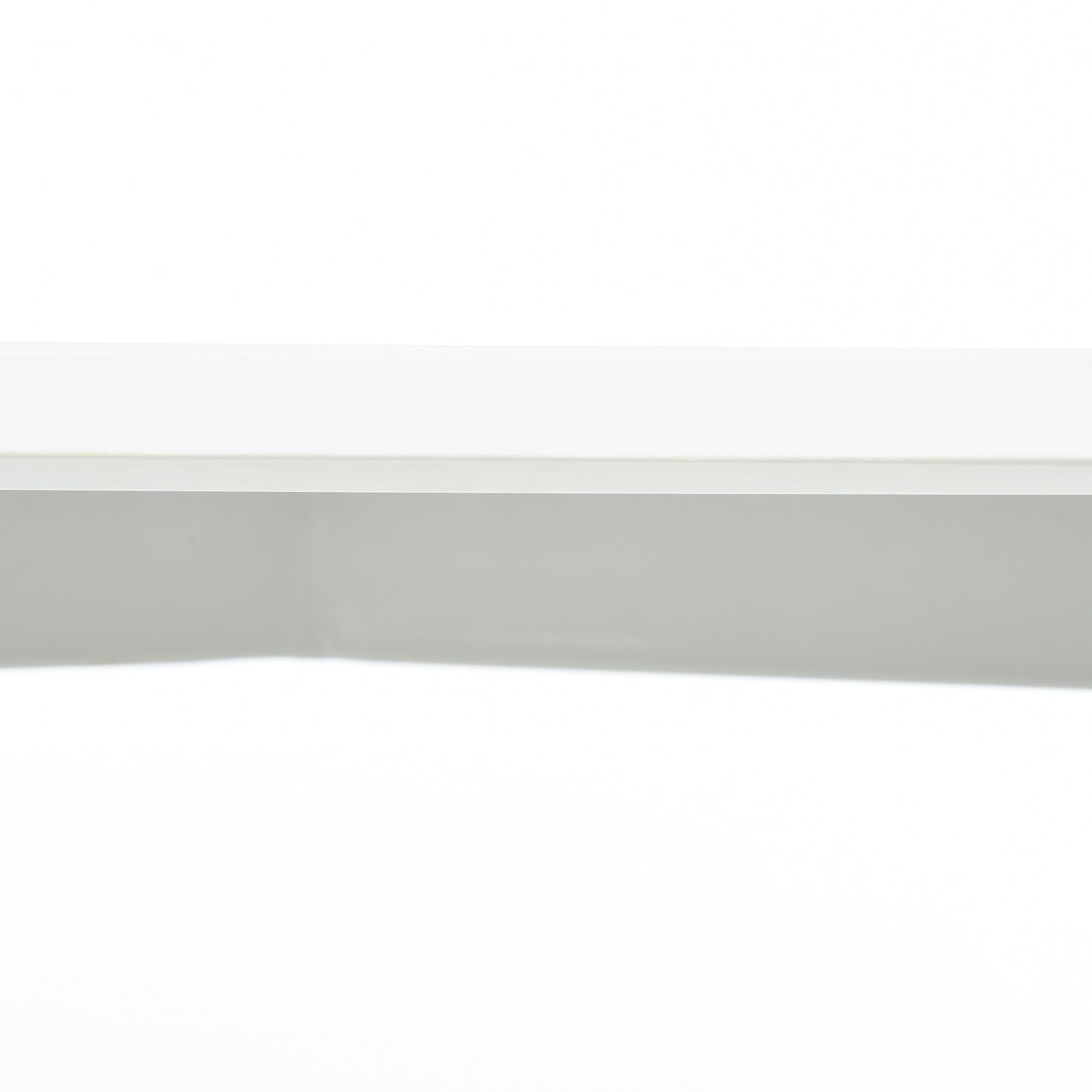 HOMCOM Mesa de Comedor Estilo Nórdico Mesa de Cocina con Patas de Madera de Haya Estructura de Metal 120x60x75 cm Blanco