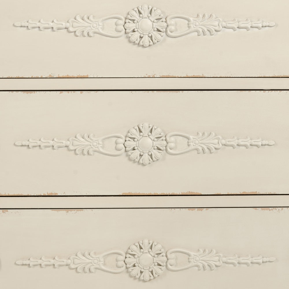 Mueble Recibidor Blanco Natural-gris 92 X 46 X 81 Cm - IXIA