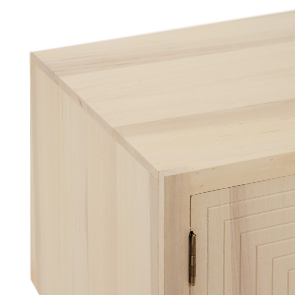 Mueble Tv Natural Dm-madera 140 X 40 X 55 Cm - IXIA