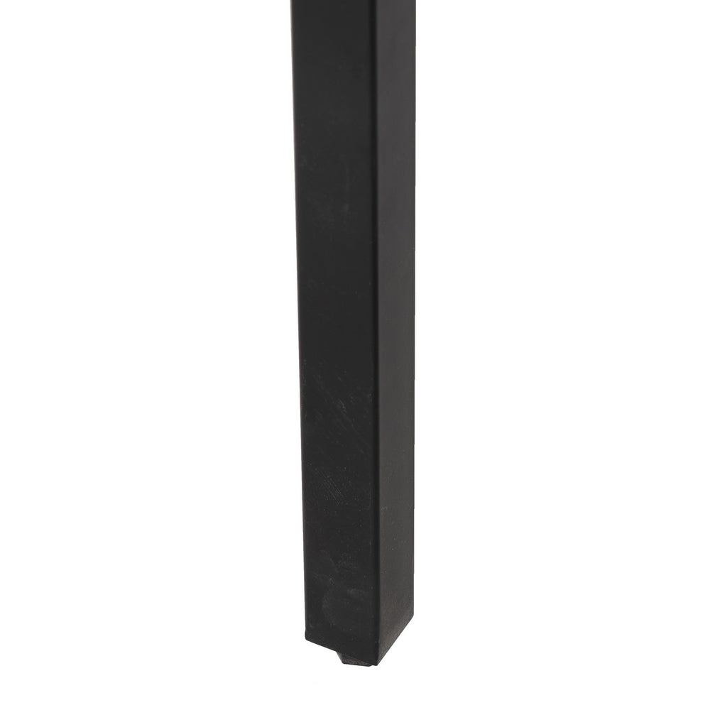 Consola Marrón-negro Madera-hierro 110 X 40 X 76 Cm - IXIA