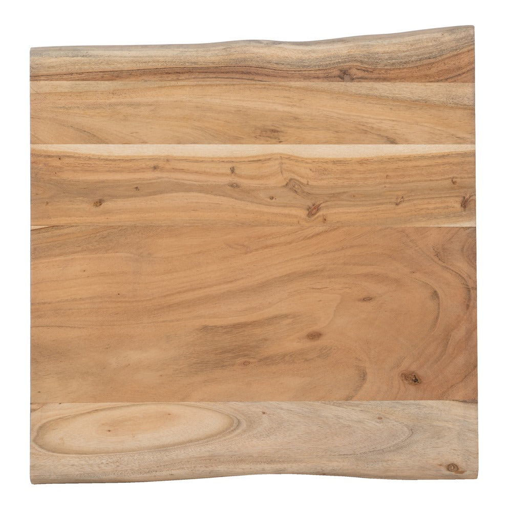 Mesita Natural Acacia Salón 50 X 50 X 46 Cm - IXIA