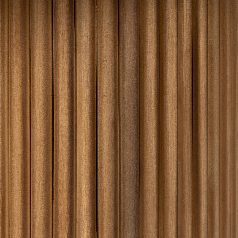 Mesita Natural Madera-ratán Salón 49,50 X 49,50 X 50 Cm - IXIA