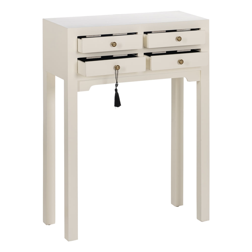 Consola Blanco Madera 63 X 26 X 85 Cm - IXIA