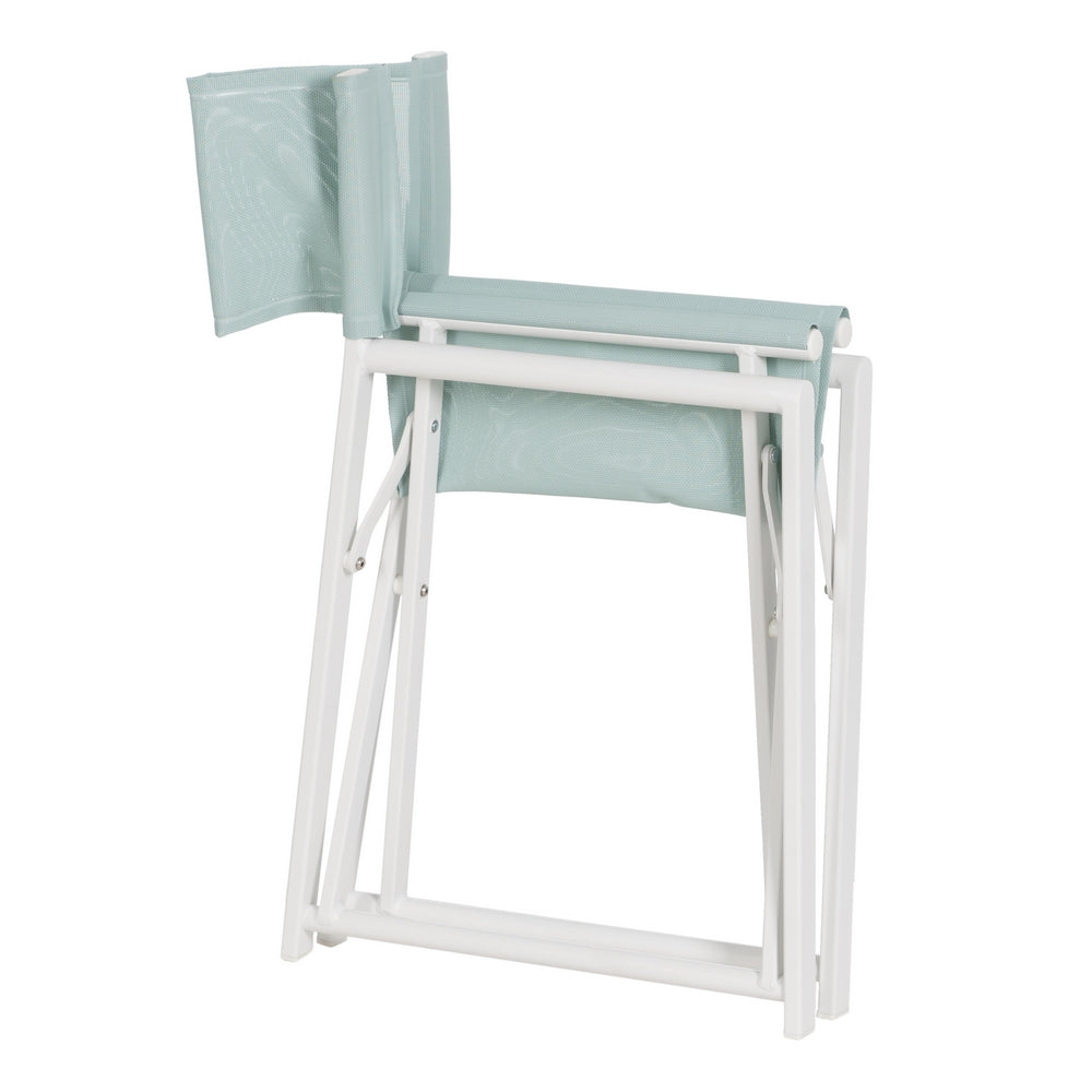 Silla Director Verde-blanco 56 X 53 X 84 Cm - IXIA