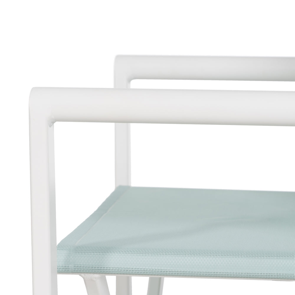 Silla Director Verde-blanco 56 X 53 X 84 Cm - IXIA