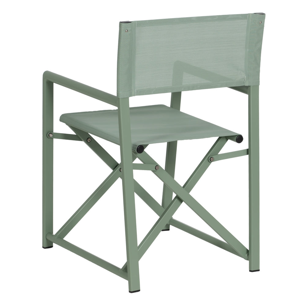 Silla Director Verde Aluminio-textileno 56 X 53 X 84 Cm - IXIA