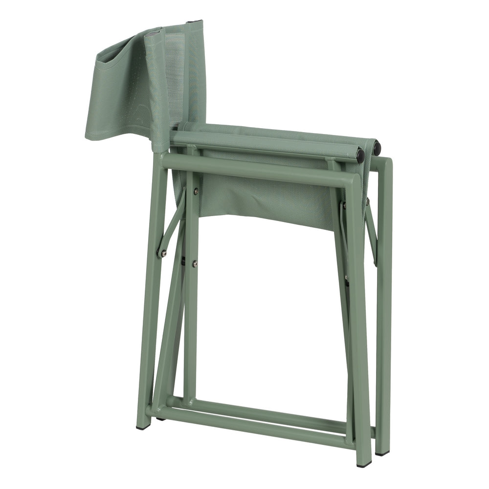 Silla Director Verde Aluminio-textileno 56 X 53 X 84 Cm - IXIA