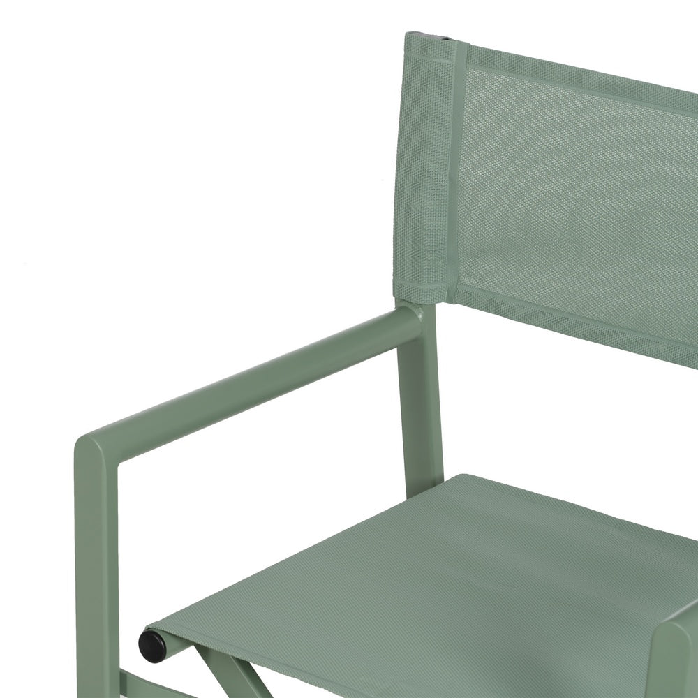 Silla Director Verde Aluminio-textileno 56 X 53 X 84 Cm - IXIA