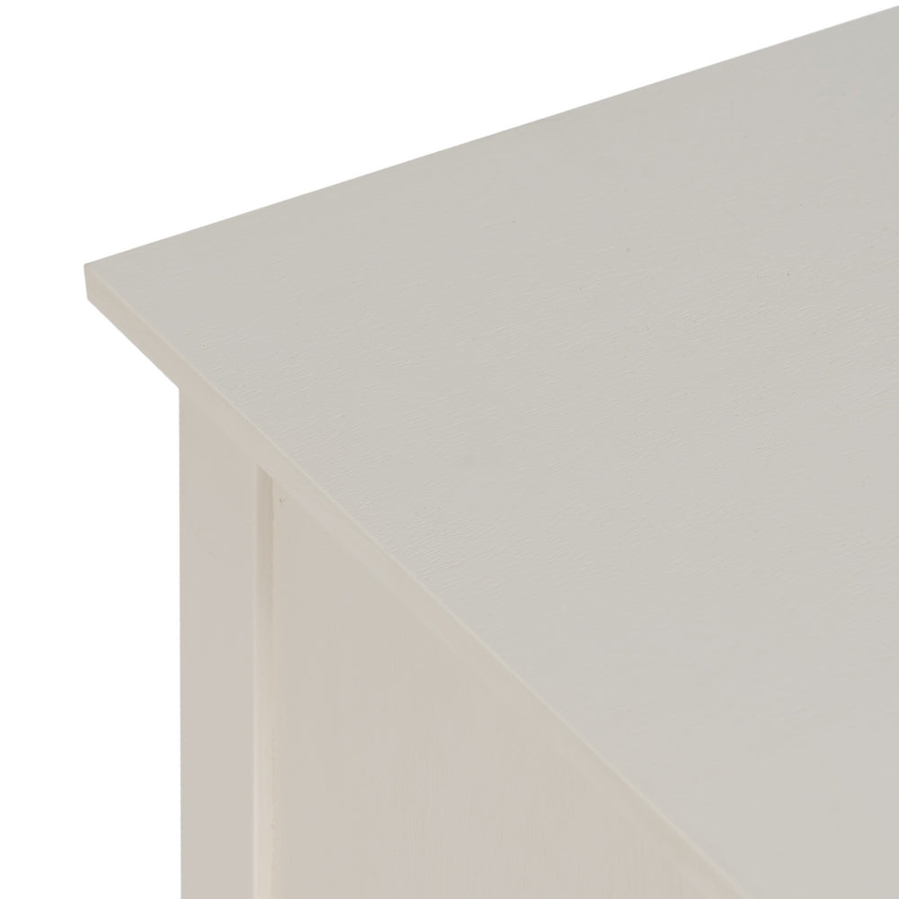 Mesita Blanco Roto Dm-madera 40 X 30 X 61 Cm - IXIA