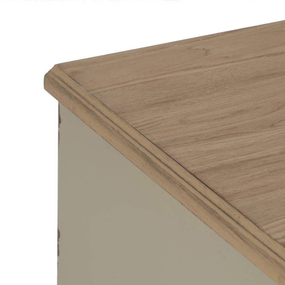 Cómoda Crema Madera 80 X 38 X 73 Cm - IXIA