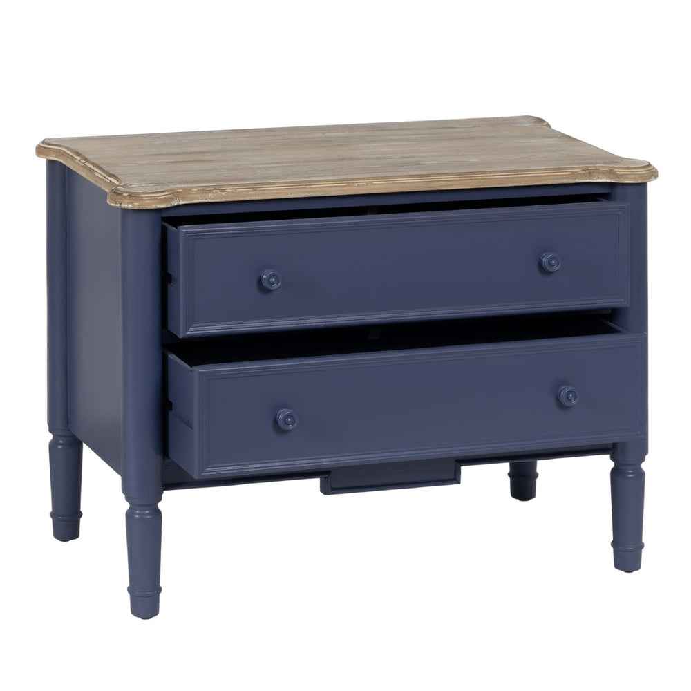 Mueble Auxiliar Azul Madera 80 X 45 X 60 Cm - IXIA