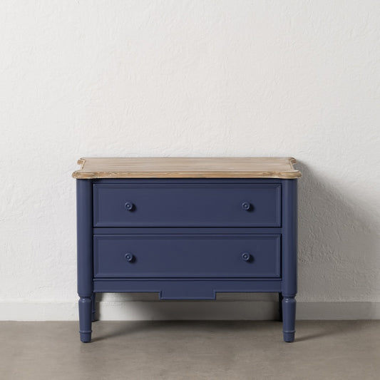 Mueble Auxiliar Azul Madera 80 X 45 X 60 Cm - IXIA