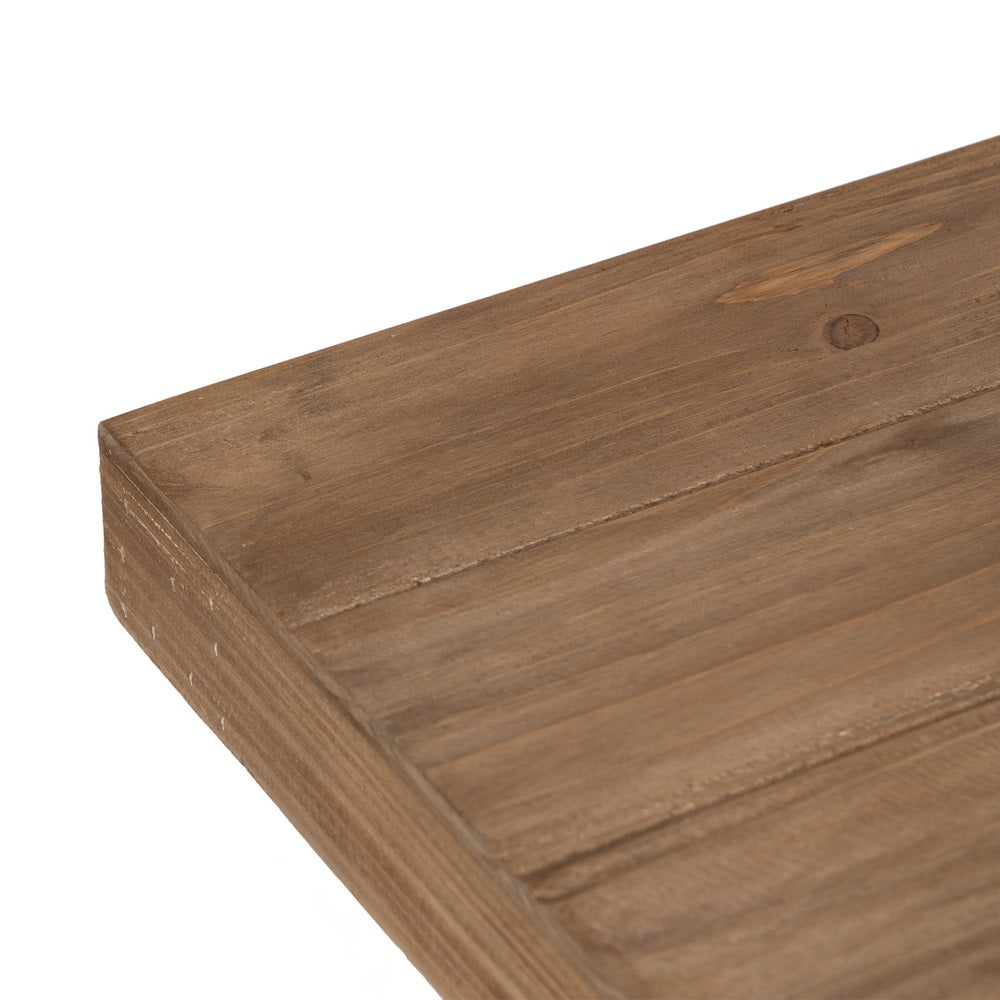 Consola Natural Dm-madera Entrada 120 X 40 X 80 Cm - IXIA