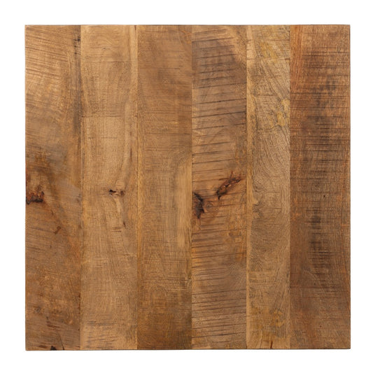 Tablero Mesa Natural Madera De Mango 70 X 70 X 3 Cm - IXIA