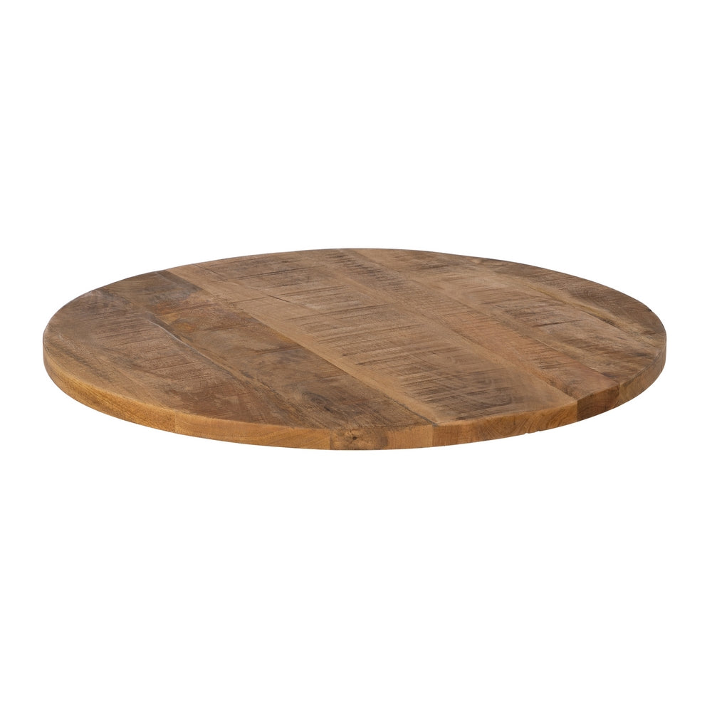 Tablero Mesa Natural Madera De Mango 70 X 70 X 3 Cm - IXIA