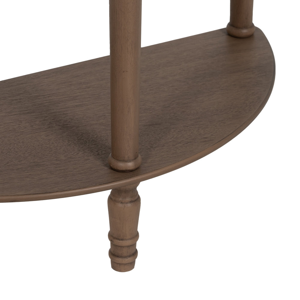 Consola Marrón Dm-madera 71 X 30 X 71 Cm - IXIA