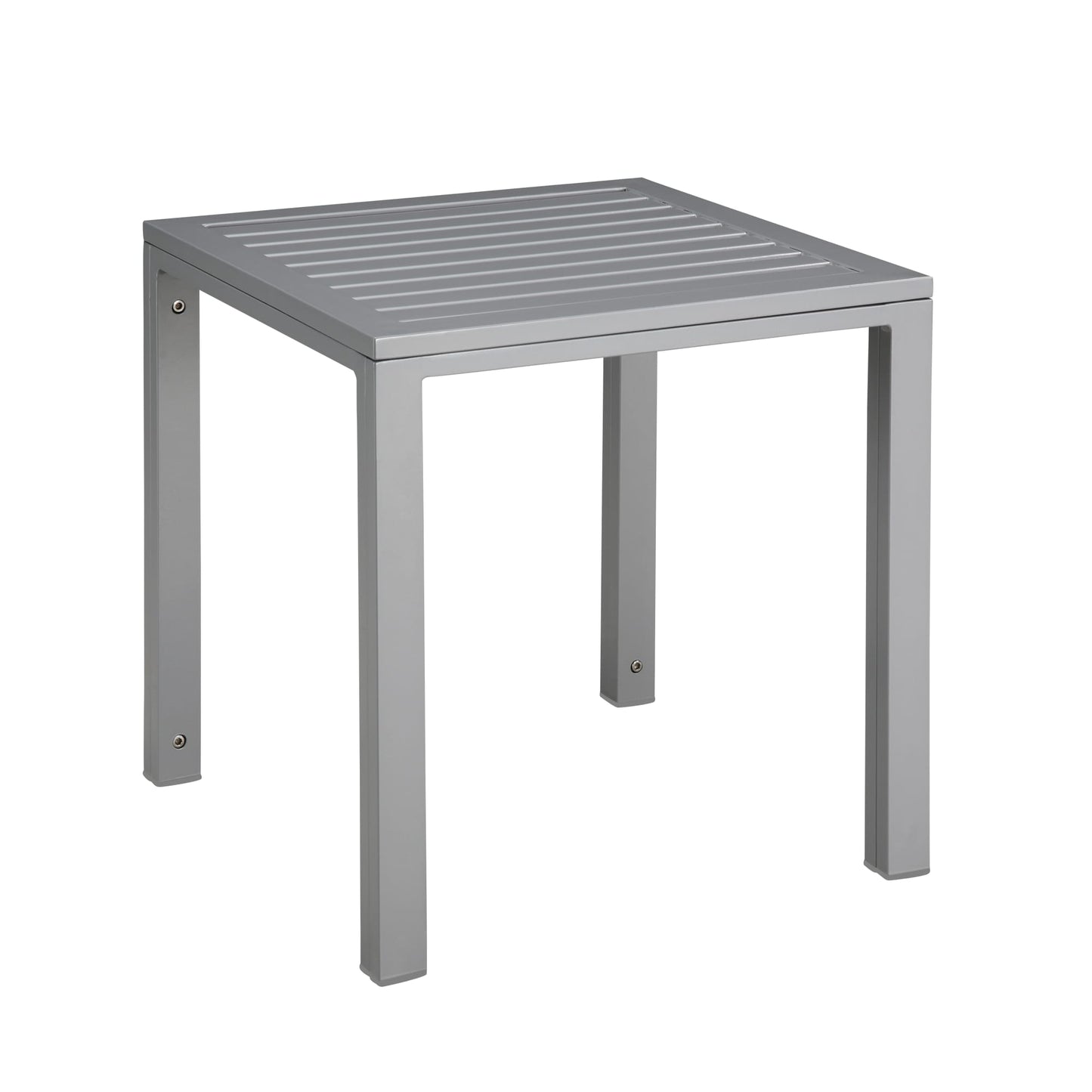 Garbar cubic mesa auxiliar exterior 50x50 gris