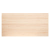 Cabecero de madera maciza en tono natural de 200x80cm - DECOWOOD