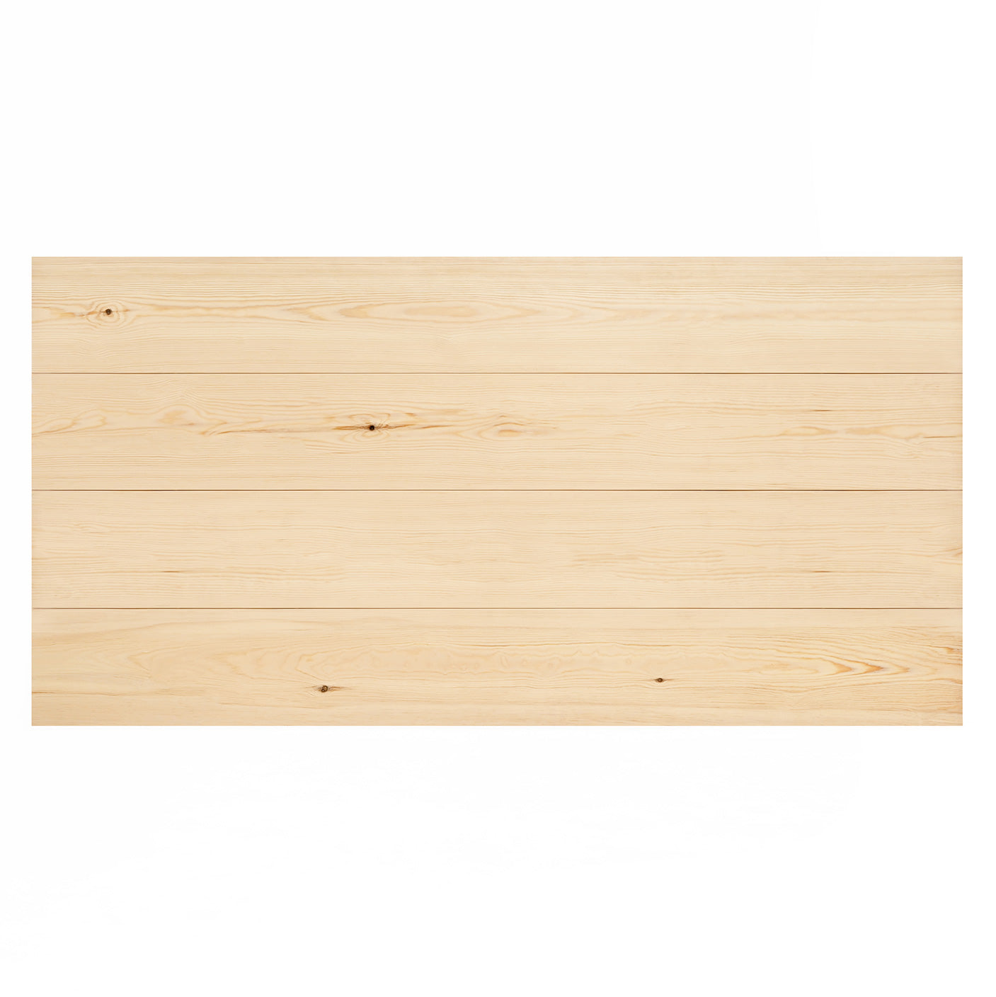 Cabecero de madera maciza en tono natural de 100x60cm - DECOWOOD