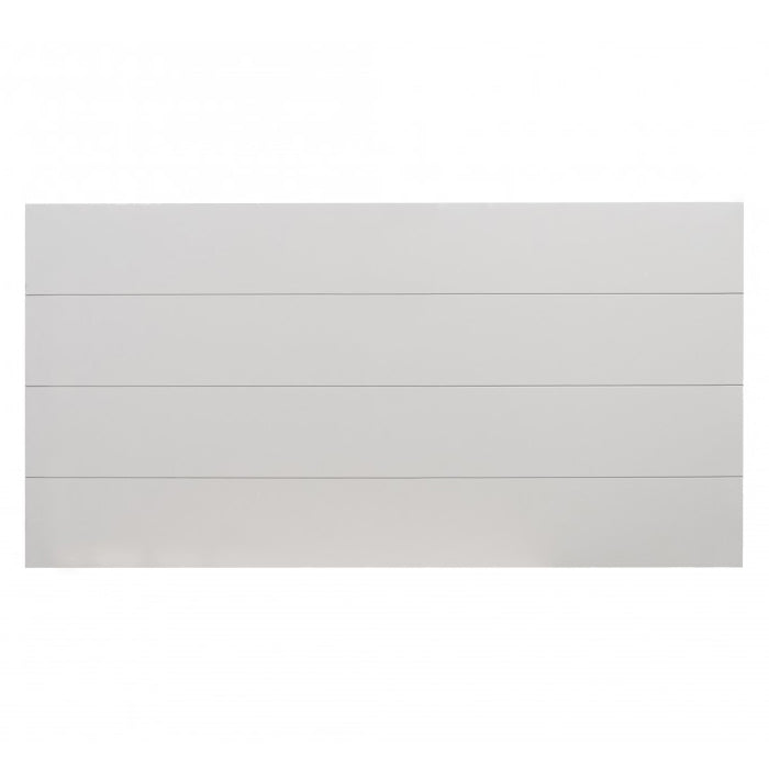 Cabecero de madera maciza en color gris claro de 180x80cm - DECOWOOD