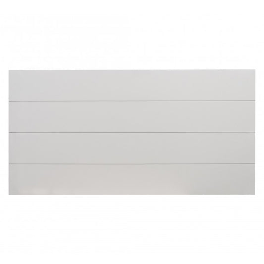 Cabecero de madera maciza en color gris claro de 180x80cm - DECOWOOD