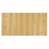 Cabecero de madera maciza en tono olivo de 120x60cm - DECOWOOD