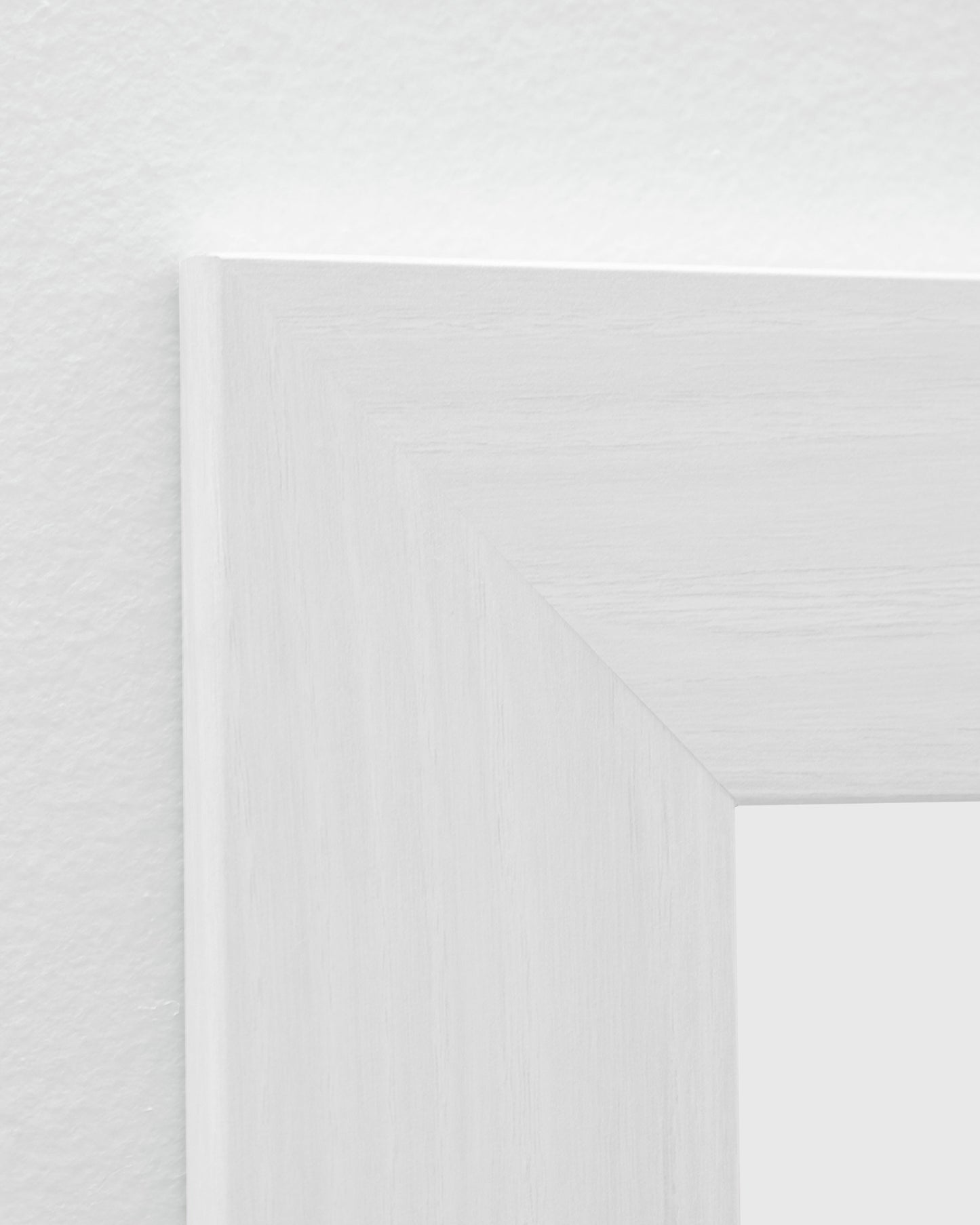 Espejo de madera color blanco de 64x84cm - DECOWOOD