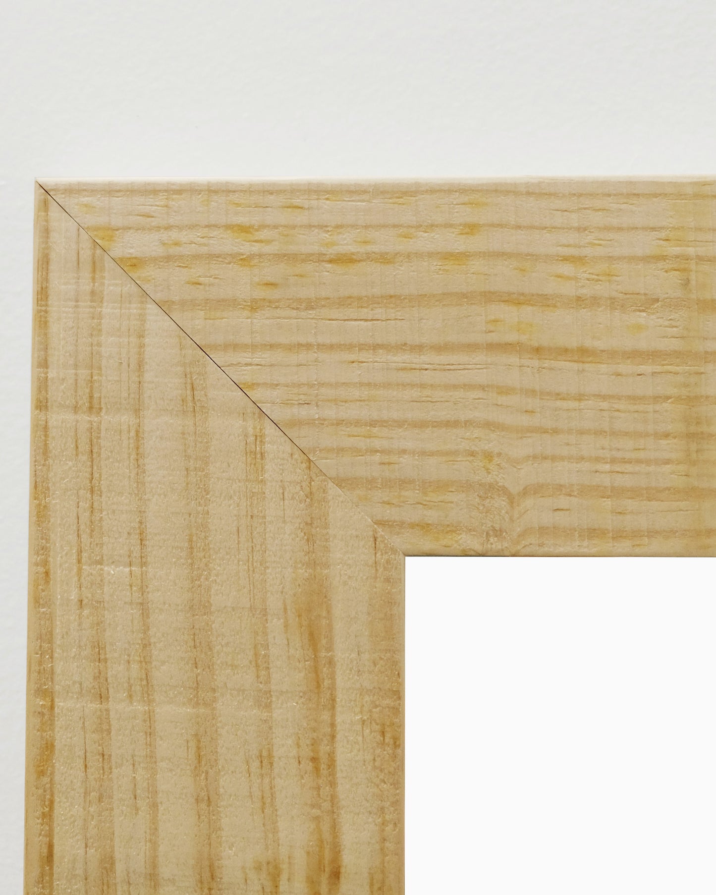 Espejo de madera maciza tono natural de 66x86cm - DECOWOOD