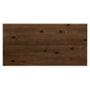 Cabecero de madera maciza en tono roble oscuro de 200x80cm - DECOWOOD