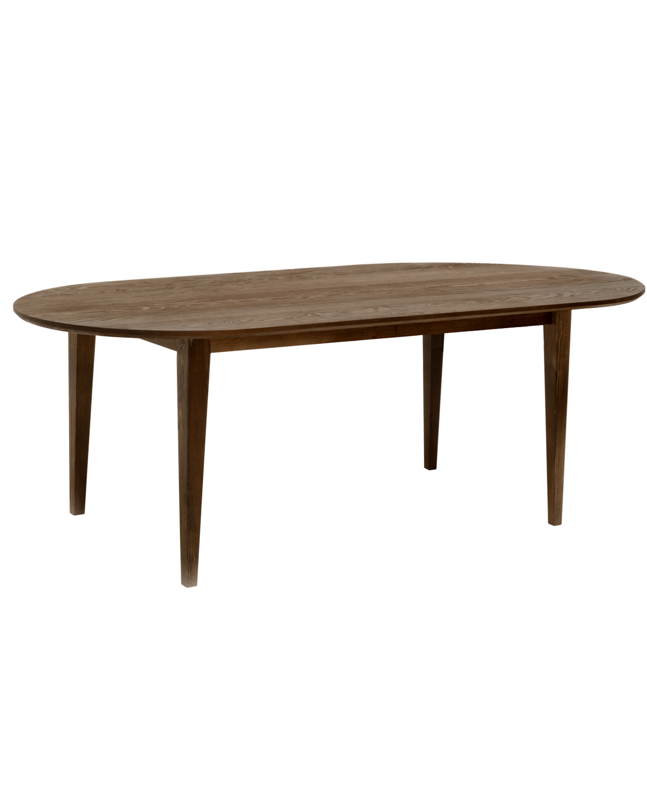 Mesa de comedor de madera maciza nogal 180x80cm - DECOWOOD