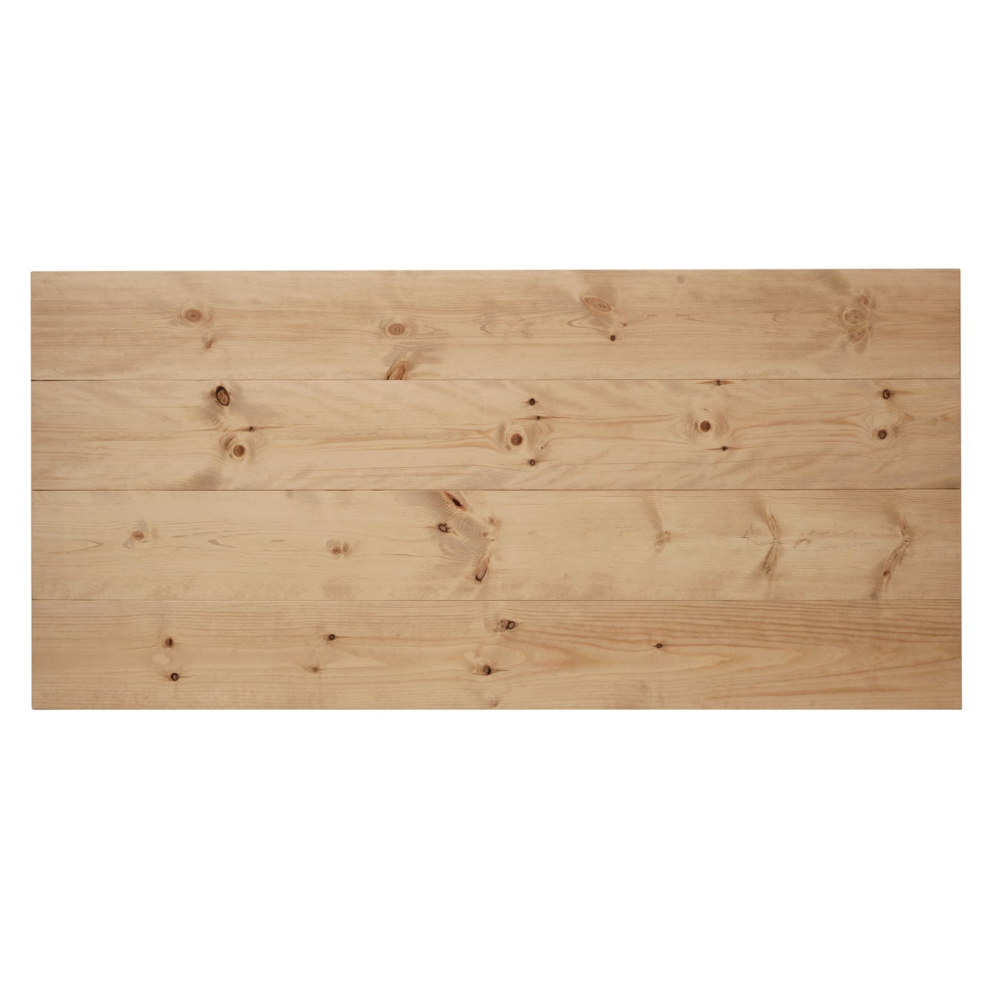 Cabecero de madera maciza en tono roble medio de 200x80cm - DECOWOOD