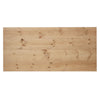 Cabecero de madera maciza en tono roble medio de 200x80cm - DECOWOOD