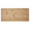 Cabecero de madera maciza en tono roble medio de 140x80cm - DECOWOOD