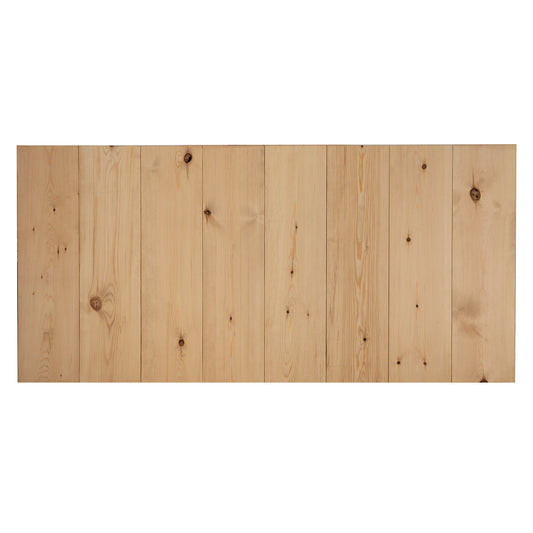 Cabecero de madera maciza en tono roble medio de 100x60cm - DECOWOOD