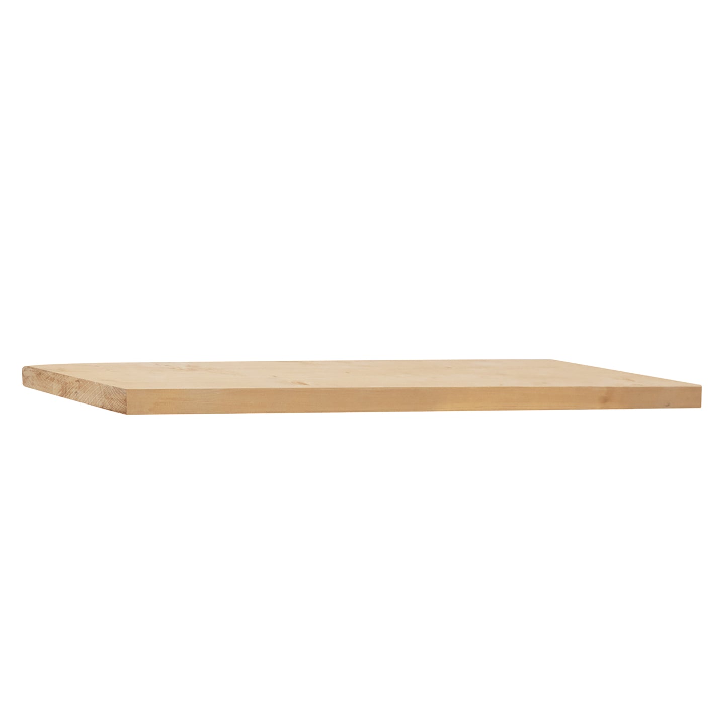 Estantería de madera maciza flotante acabado roble medio 180cm - DECOWOOD