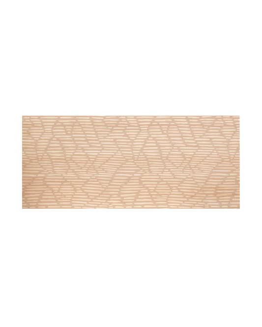 Cabecero de madera natural estampado de 90x80cm - DECOWOOD