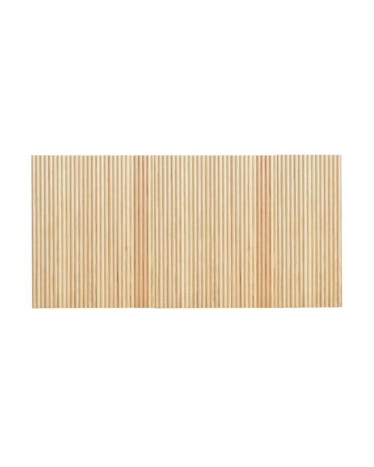 Cabecero de madera maciza en tono natural de 80x60cm - DECOWOOD