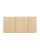 Cabecero de madera maciza en tono natural de 140x80cm - DECOWOOD