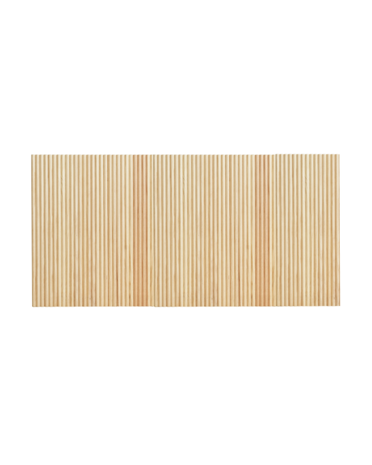 Cabecero de madera maciza en tono natural de 120x60cm - DECOWOOD