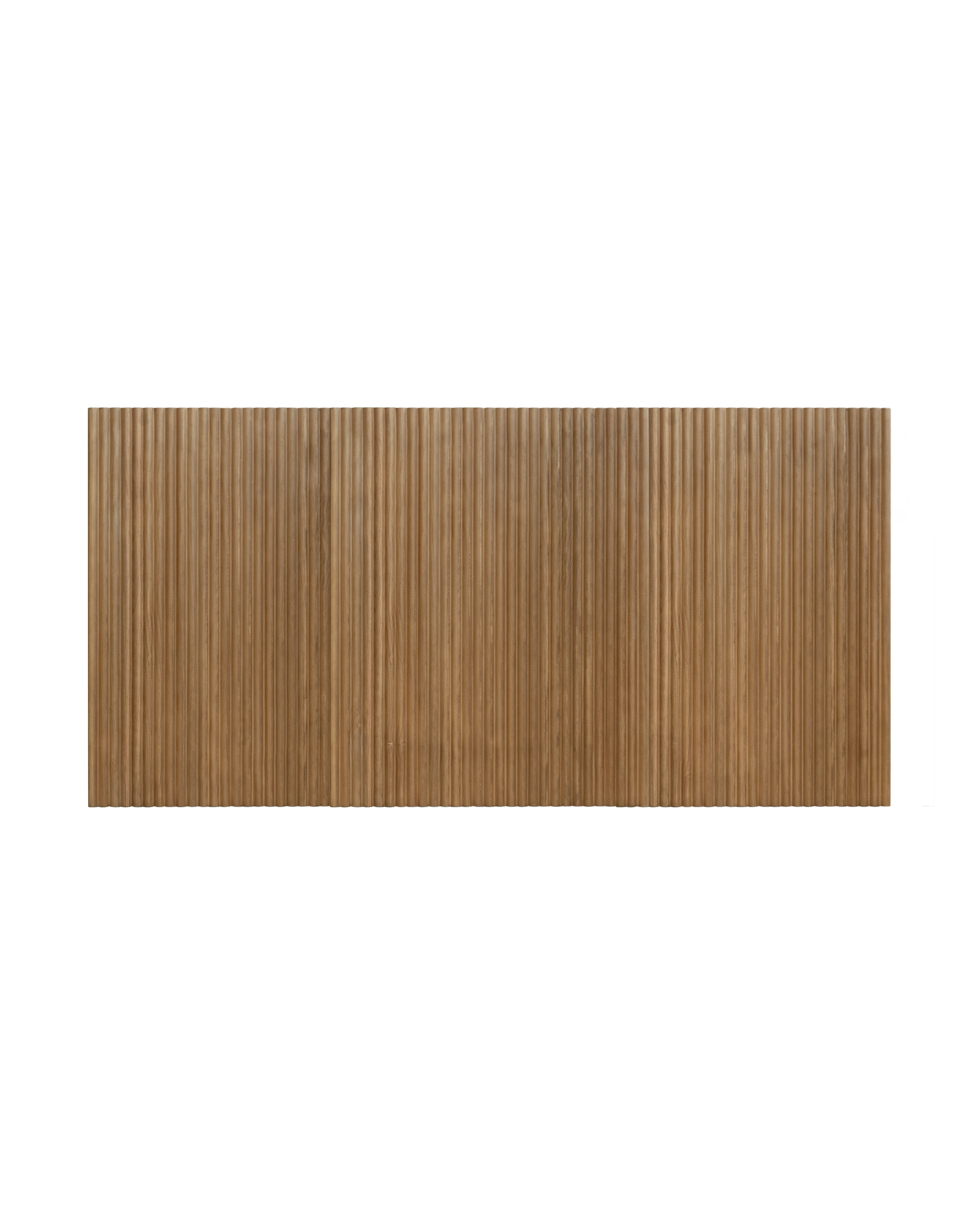 Cabecero de madera maciza en tono roble oscuro de 100x60cm - DECOWOOD